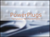 PowerPoint Template - Metallic grays and rivets