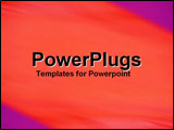 PowerPoint Template - Blood Red Orange