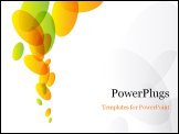 PowerPoint Template - Colour abstract background for design. A vector illustration