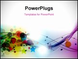 PowerPoint Template - Abstract colorful background