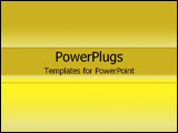 PowerPoint Template - Yellow Gradient