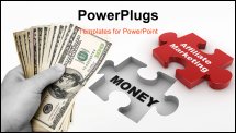 PowerPoint Template - Image of Affiliate marketing concept in 3d