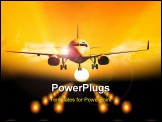 PowerPoint Template - Night landing