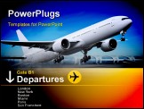 PowerPoint Template - departure - collage