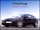 PowerPoint Template - alfa romeo sports version 2007