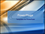 PowerPoint Template - image of a animated abstract background