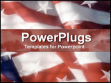 PowerPoint Template - Stars and strips in close-up