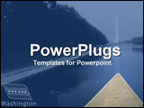 PowerPoint Template - Washington monument and text
