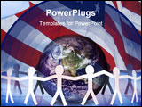 PowerPoint Template - american unity and the world at peace