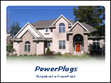 PowerPoint Template - Ideal for real estate prices, houses, construction presentations.