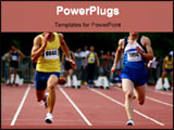 PowerPoint Template - athletics competition