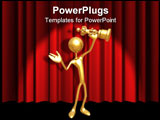 PowerPoint Template - concept & presentation figure 3d