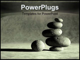 PowerPoint Template - stones balancing