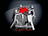 PowerPoint Template - split the last part of a puzzle