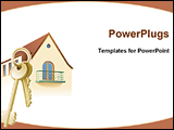 PowerPoint Template - keys for house security