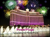 PowerPoint Template - bellagio fountains