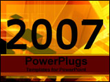 PowerPoint Template - Black 2007 with yellow background
