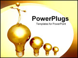 PowerPoint Template - Bulb showing bright idea