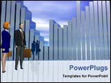 PowerPoint Template - showing business growth
