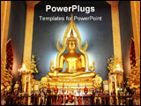 PowerPoint Template - The Buddha image it
