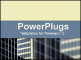 PowerPoint Template - Office building reflections in CBD