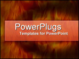 PowerPoint Template - On Fire
