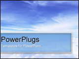 PowerPoint Template - Blue sky.