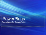 PowerPoint Template - Blue abstract.