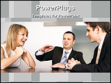 PowerPoint Template - image of corporate people at a business meeting