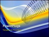 PowerPoint Template - onceptual interplay of perspective lines, shapes and symbols on the subject of business transaction