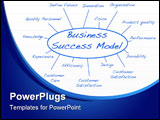 PowerPoint Template - Hand written Business success model. vector file available.