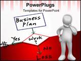 PowerPoint Template - Determine the business to make profit or lose money
