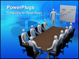 PowerPoint Template - briefing room #1.