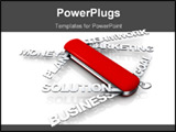 PowerPoint Template - Computer generated image - Business Swiss Knife.