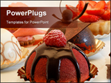 PowerPoint Template - Designer cakes on a pie plate