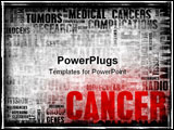 PowerPoint Template - Cancer Medical Illness Disease as Concept Art