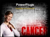 PowerPoint Template - Cancer Medical Illness Disease as Concept Art