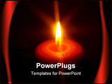 PowerPoint Template - candle light.