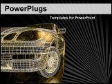 PowerPoint Template - Car model