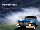 PowerPoint Template - A picture of a Beautiful classic car