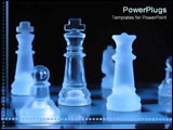 PowerPoint Template - Chess pieces in