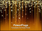 PowerPoint Template - christmas background, this illustration may be useful as designer work.
