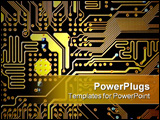 PowerPoint Template - circuitboard