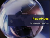 PowerPoint Template - glass globe