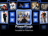 PowerPoint Template - happy graduates