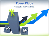 PowerPoint Template - concept of win power and superiority