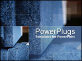 PowerPoint Template - Modern concrete with structural overtones