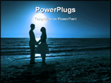 PowerPoint Template - Love at sunset