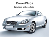 PowerPoint Template - image of a luxury car