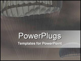 PowerPoint Template - Collage of parachutes